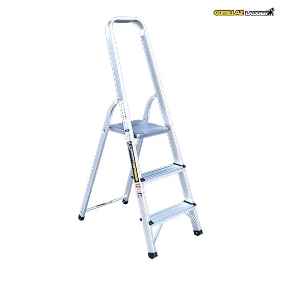 ALUMINIO ESCALERA BANQUETA 0.62M GAB3-IA 150KG GORILLAZ LADDER2
