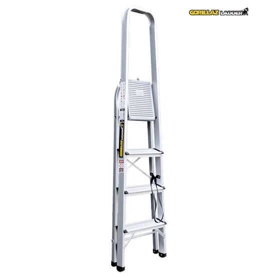 ALUMINIO ESCALERA BANQUETA 0.84M GAB4-IA 150KG GORILLAZ LADDER4