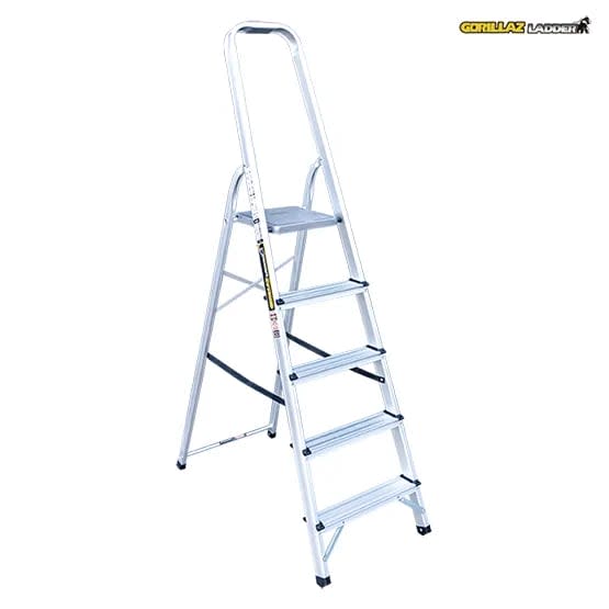 ALUMINIO ESCALERA BANQUETA 1.06M GAB5-IA 150KG GORILLAZ LADDER2