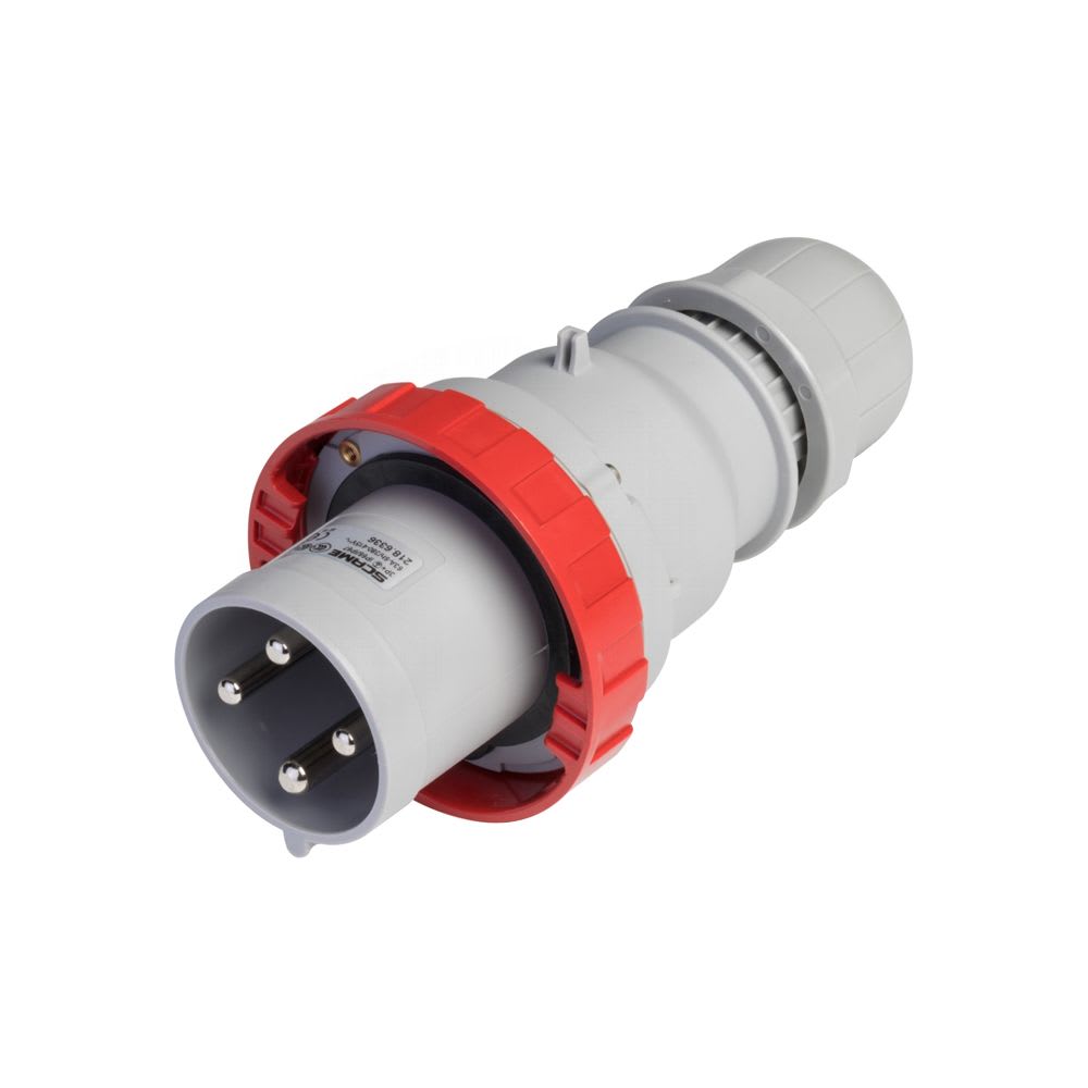 ENCHUFE INDUSTRIAL 3X125A+T 415V IP67 6H OPTIMA 218.12536 SCAME