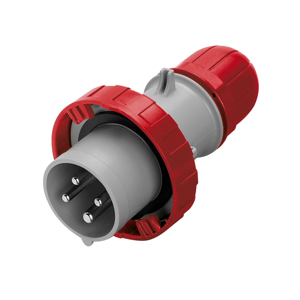 ENCHUFE INDUSTRIAL 3X16A+T 415V IP67 6H OPTIMA 218.1636 SCAME