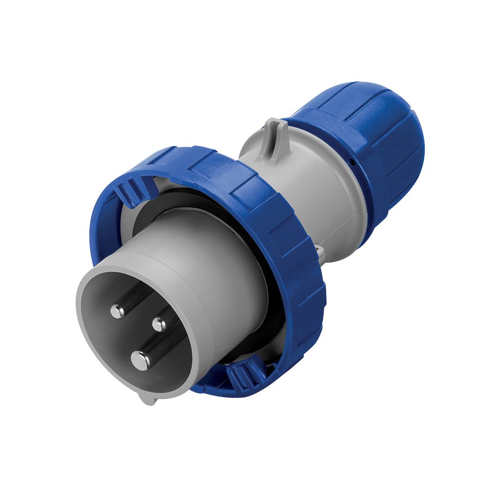 ENCHUFE INDUSTRIAL 2X32A+T 250V IP67 6H OPTIMA 218.3233 SCAME1