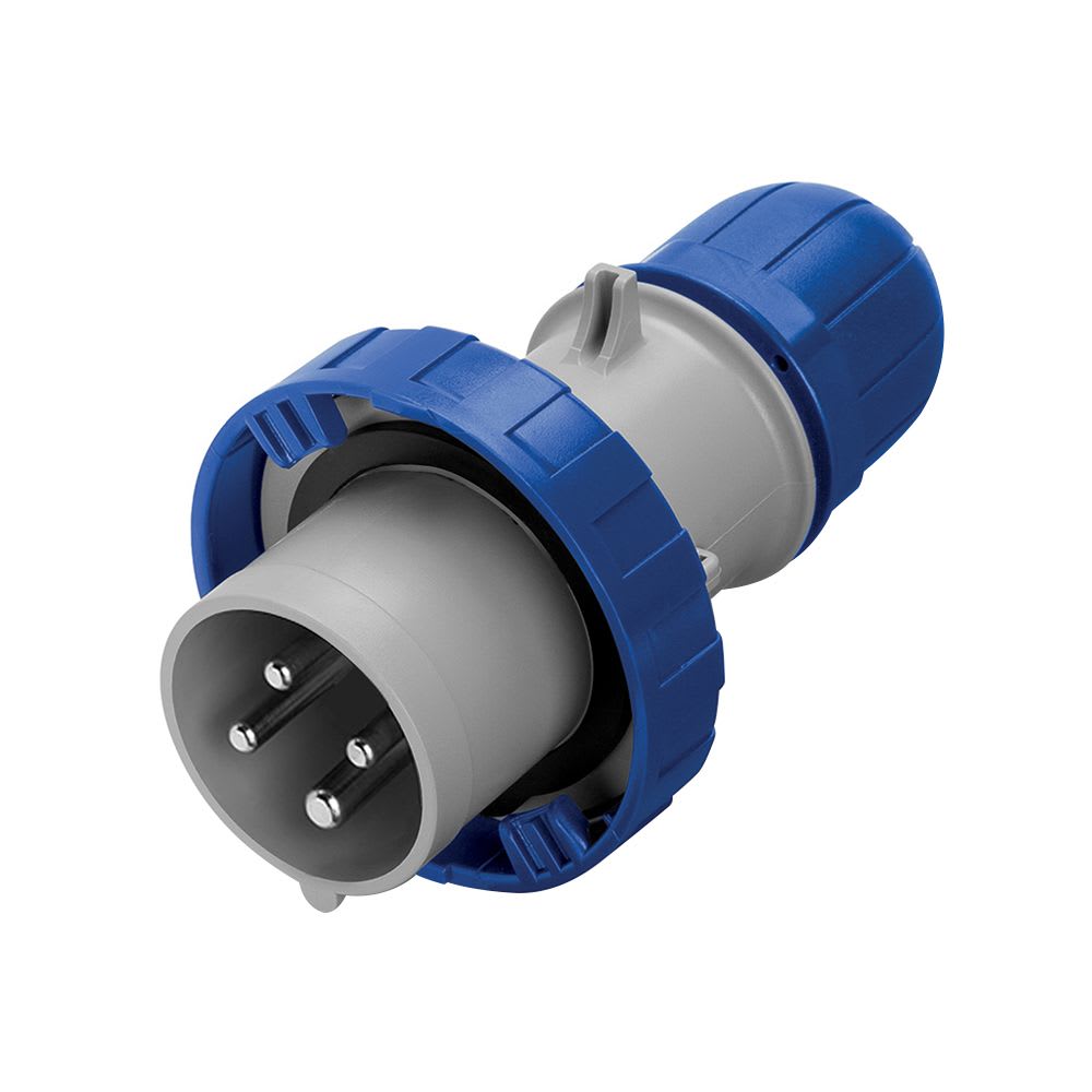 ENCHUFE INDUSTRIAL 3X32A+T 250V IP67 9H OPTIMA 218.3234 SCAME1