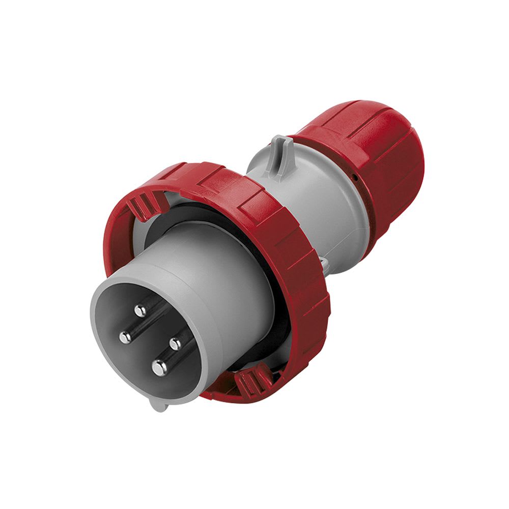 ENCHUFE INDUSTRIAL 3X32A+T 415V IP67 6H OPTIMA 218.3236 SCAME