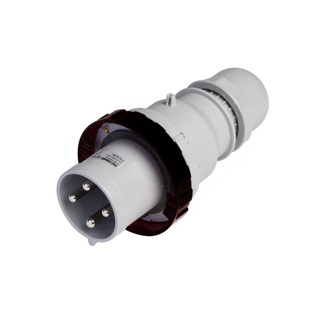 ENCHUFE INDUSTRIAL 3X63A+T 500V IP67 7H OPTIMA 218.63366 SCAME