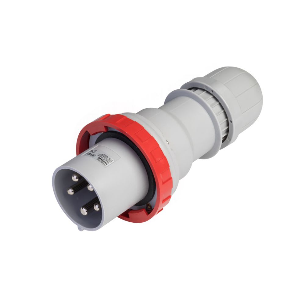 ENCHUFE INDUSTRIAL 3X63A+N+T 415V IP67 6H OPTIMA 218.6337 SCAME