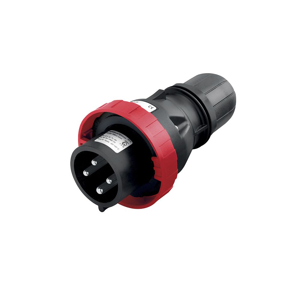 ENCHUFE INDUSTRIAL 3X63A+T 500V IP66 7H ZONA 1221 Y 22 219.63366 SCAME