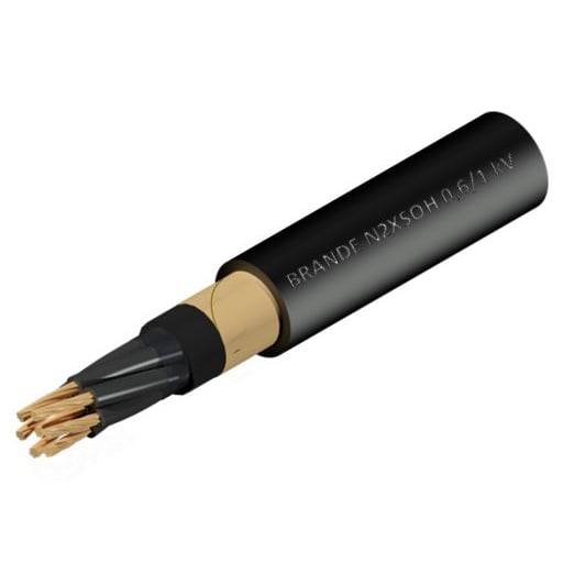 N2XSOH 0,6/1KV CABLE DE CONTROL 4x1,5MM BRANDE