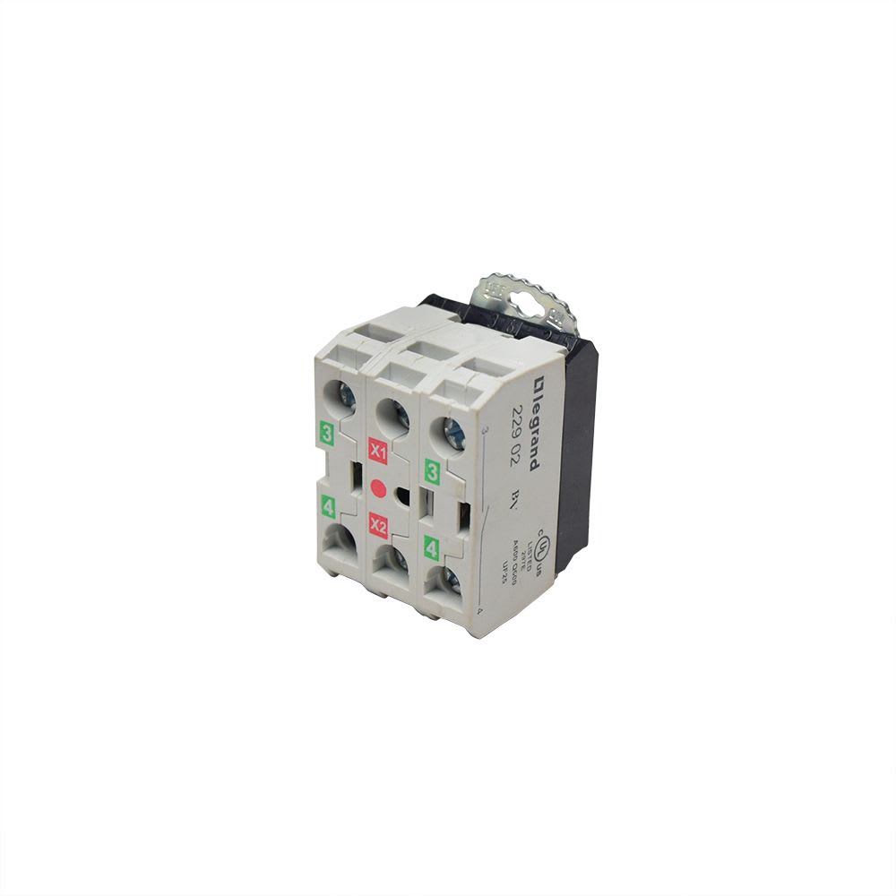 CUERPO PARA PULSADOR LUMINOSO ROJO C/BLOCK 2NA C/LED 23017 LEGRAND