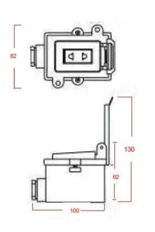 TOMACORRIENTE INDUSTRIAL SIMPLE 15A TRS/15 AIBAR1