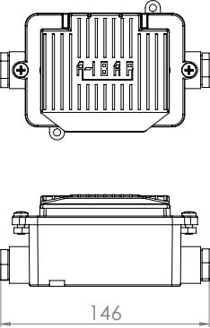 TOMACORRIENTE INDUSTRIAL 15A NEMA 5-15R PARA TRABAJO LIVIANO TRD/N 5-15R AIBAR1