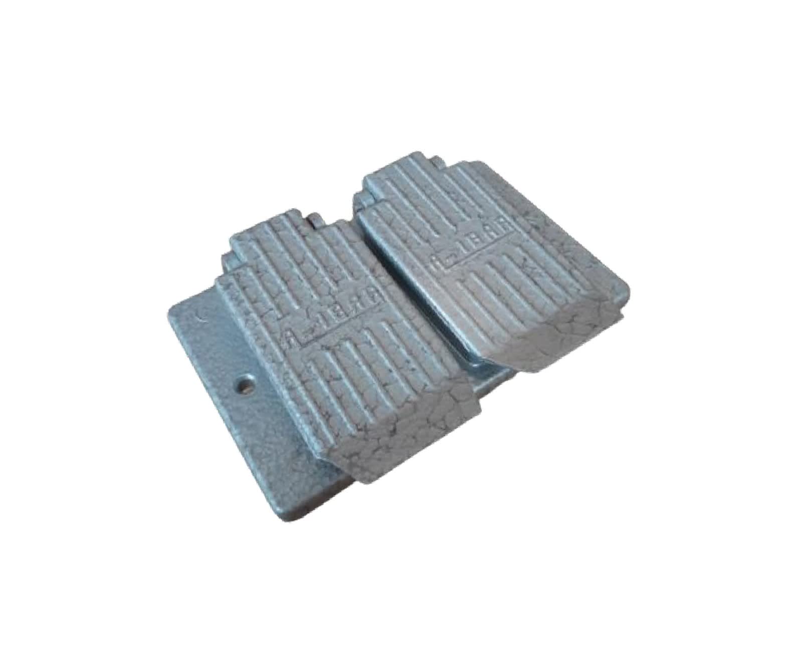 TOMACORRIENTE INDUSTRIAL DOBLE P/EMPOTRAR 15A TED/15 AIBAR1