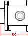 INTERRUPTOR INDUSTRIAL S/TAPA SIMPLE 15A IRS/15 AIBAR1