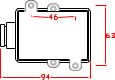 INTERRUPTOR INDUSTRIAL S/TAPA SIMPLE 15A IRS/15 AIBAR2
