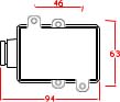 INTERRUPTOR INDUSTRIAL S/TAPA SIMPLE 15A BRONCE IRS/15 PBR AIBAR2