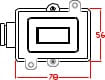 INTERRUPTOR INDUSTRIAL S/TAPA SIMPLE 15A BRONCE IRS/15 PBR AIBAR3