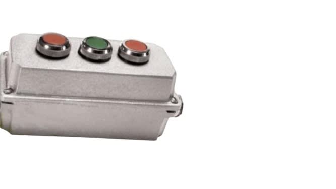 INTERRUPTOR INDUSTRIAL PUSH BUTTON 22 mm DE 3 PULSADORES IRP/3 IRP/3C AIBAR1