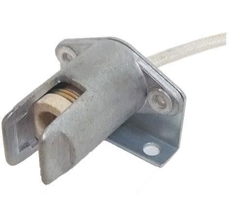 SOCKET DE LOZA PARA LUZ HALOGENA DE 500W / 1000W / 1500W 08.13.0008 AIBAR
