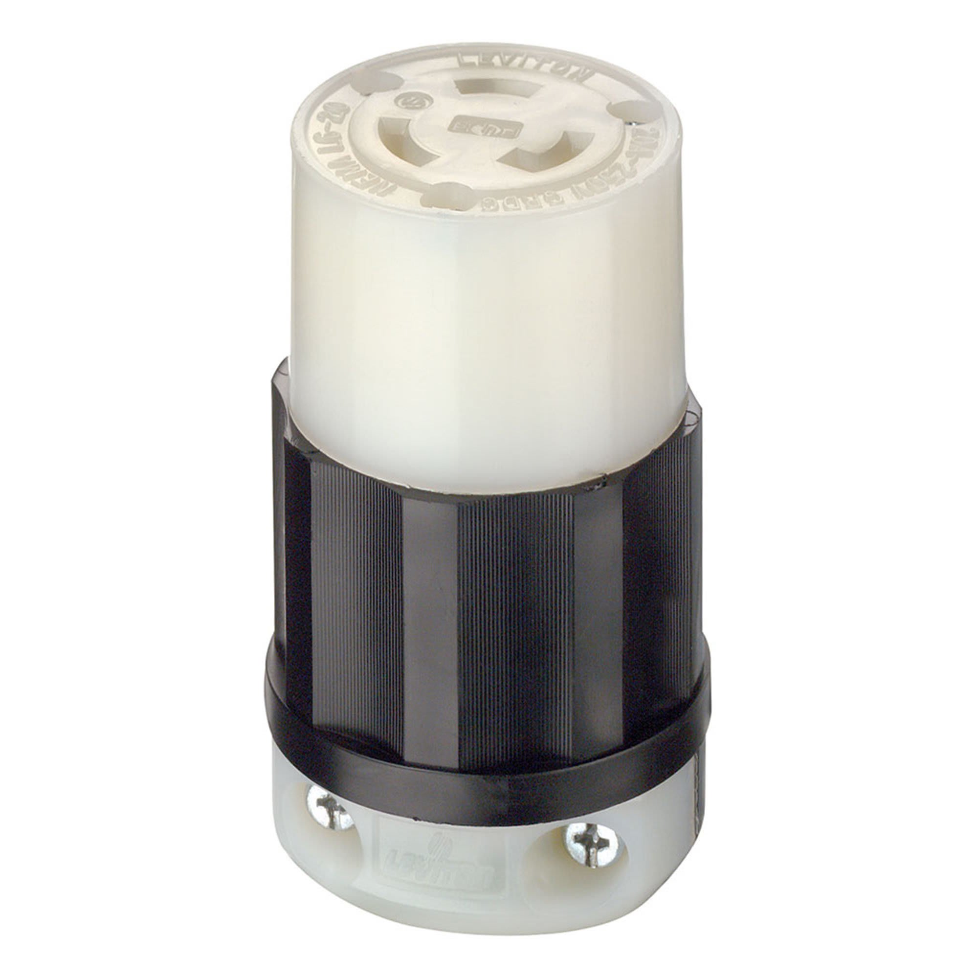 CONECTOR 2X20A 250V L6 C/SEGURO LEVITON1