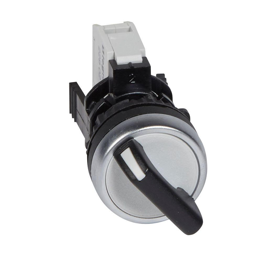 SELECTOR MANIJA CORTA NO LUMINOSO 2 POSICIONES FIJAS 22MM 1NA 23730 LEGRAND