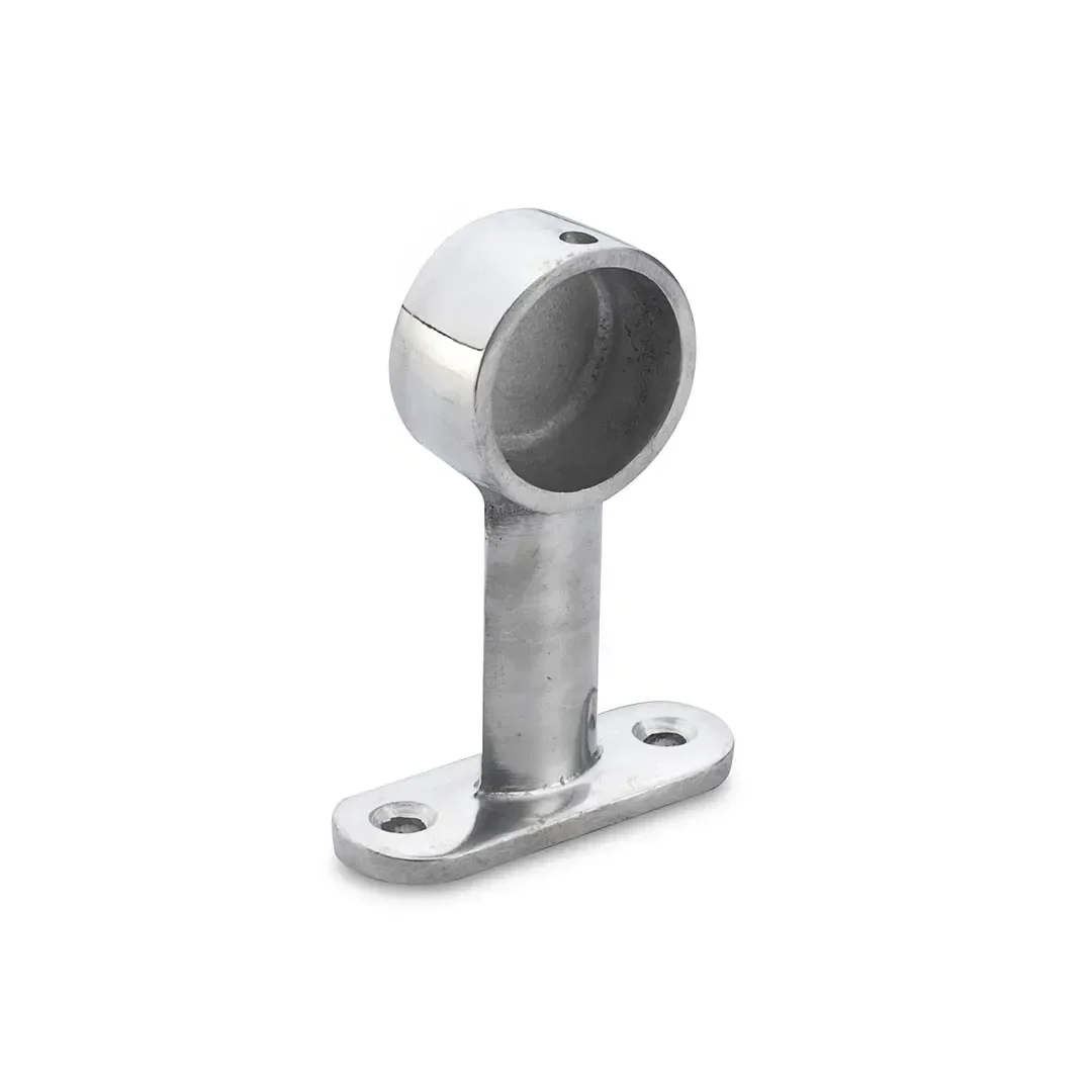 SOPORTE DE ALUMINIO MODELO TERMINAL 1'' EN PLATA GLOBAL TRADER