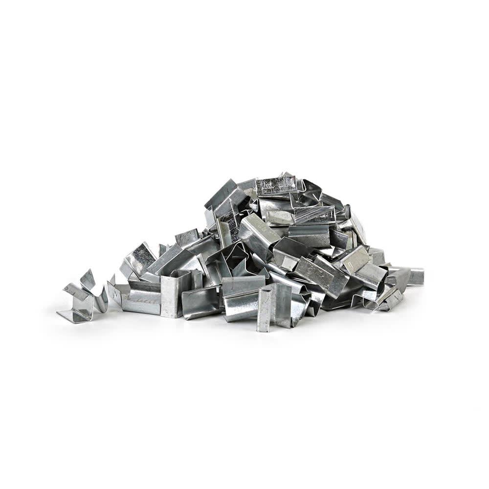 GRAMPAS DE METAL GALVANIZADAS 5/8'' SM