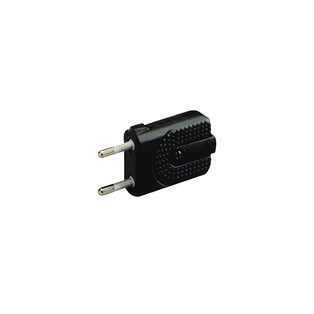 ENCHUFE CON ESPIGAS REDONDAS 2X10A 250V PVC REVERSIBLE 2465G BTICINO1