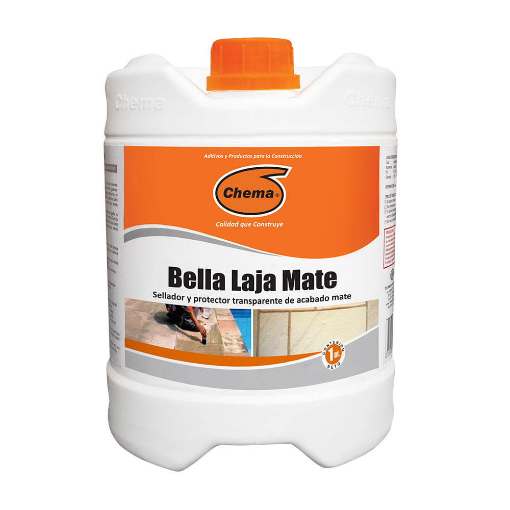 IMPERMEABILIZANTE BELLA LAJA MATE 1 GALON CHEMA