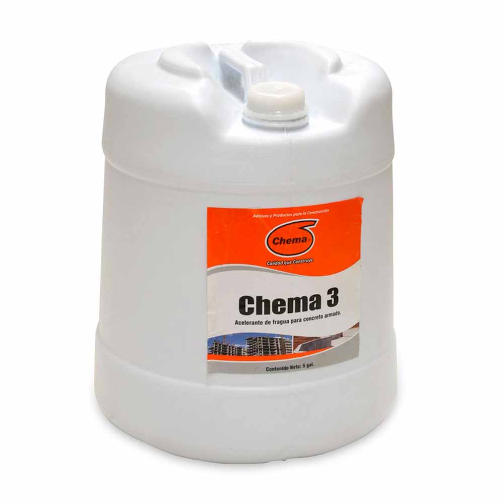 ACELERADOR DE CONCRETO #3 5GAL CHEMA