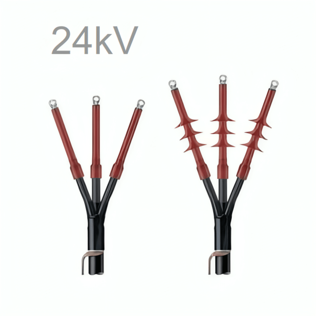 TERMINACION TERMOCONTRAIBLE TRIPOLAR USO EXTERIOR 24KV 185-400MM OXSU-F5341-ML-6-13 RAYCHEM