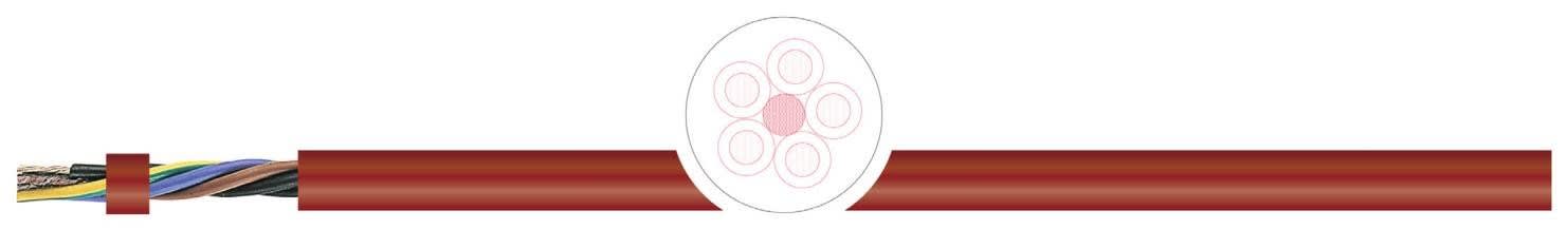 CABLE DE SILICONA SIHF-JB 3G1.5MM2 300/500V 2500170 TKD1