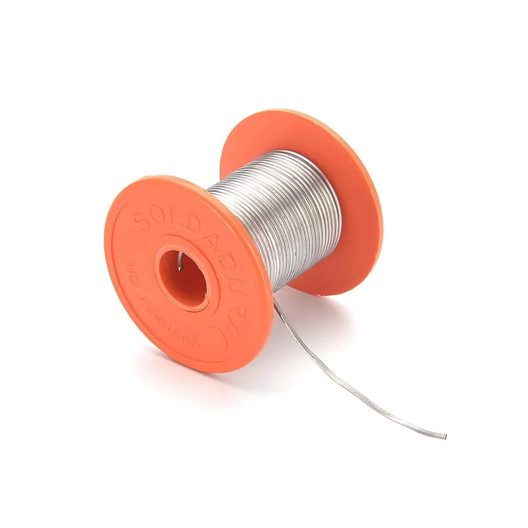 ROLLO DE ESTAÑO PARA SOLDAR CON PISTOLA DE CAUTIN SM1