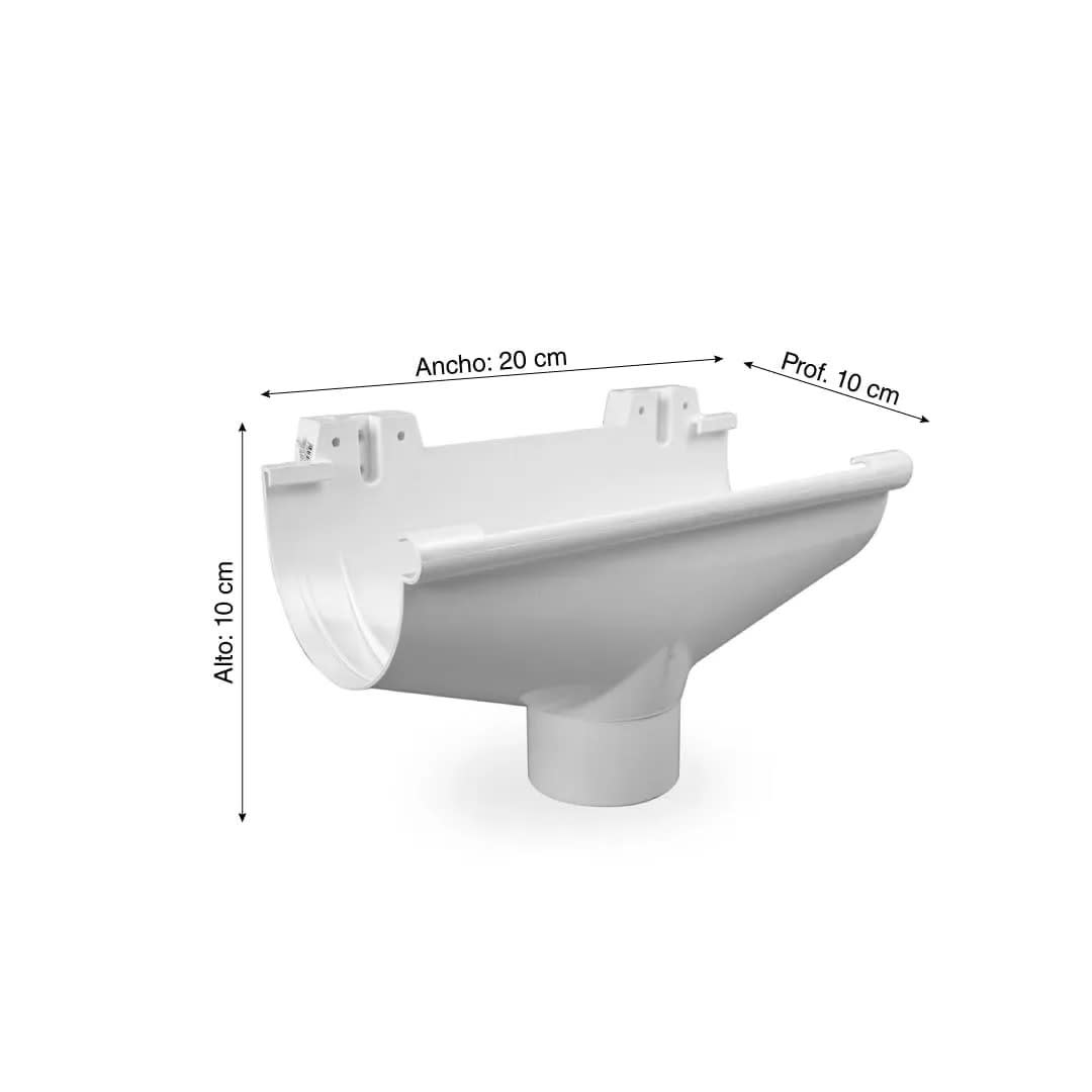 EMBUDO DILATACION PARA CANALETA D/4'' NICOLL1