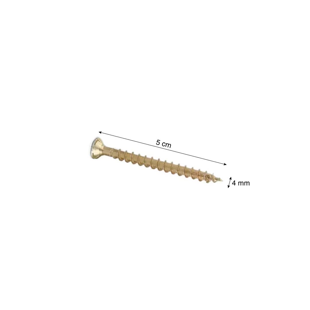 TORNILLO AUTORROSCANTE 4X50 MM X 500 UNIDADES SM1