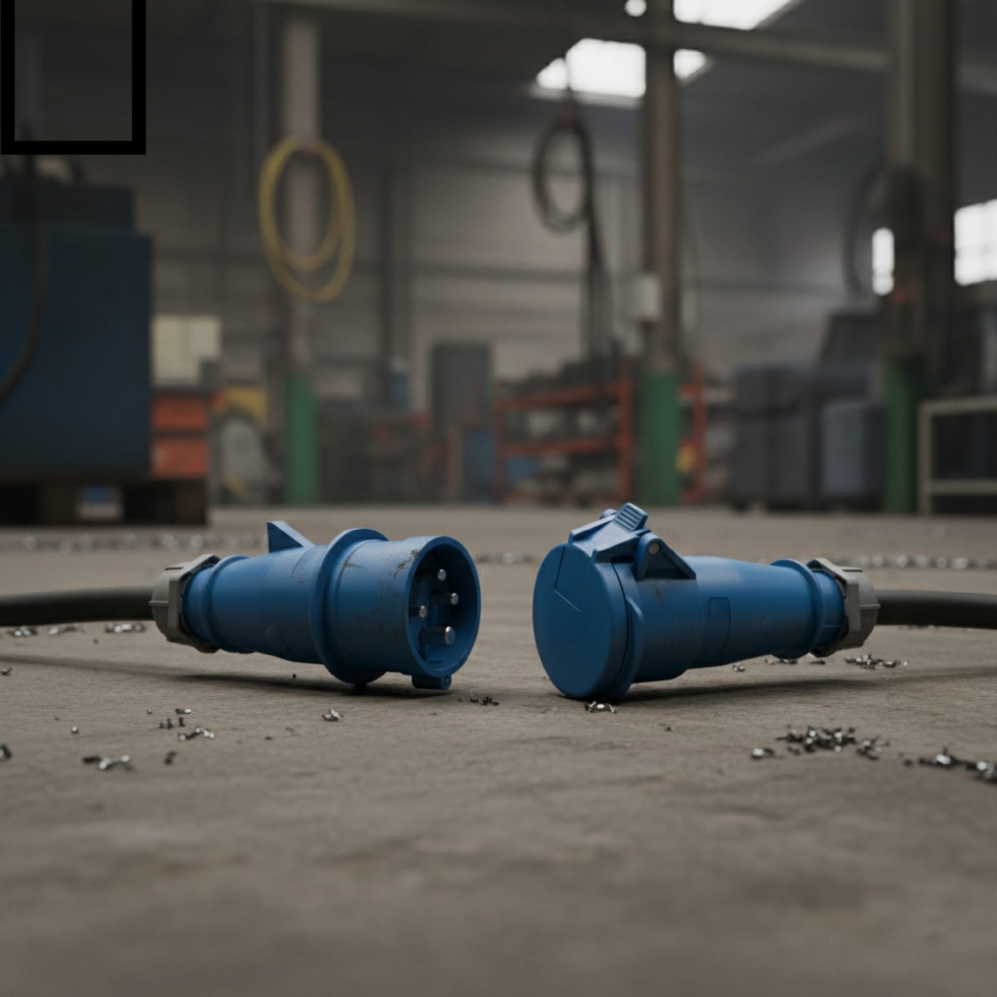 ENCHUFE 32AMP 3P+T 250V AZUL 9H IP44 MENNEKES4