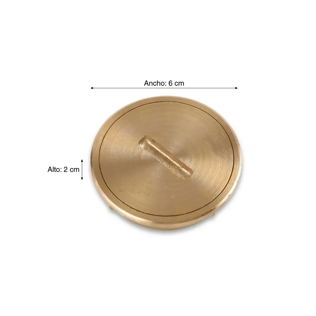 REGISTRO DE BRONCE MODELO PESADO 2'' ACCESORIO DE SEGURIDAD PARA TUBERÍAS WERKEN2