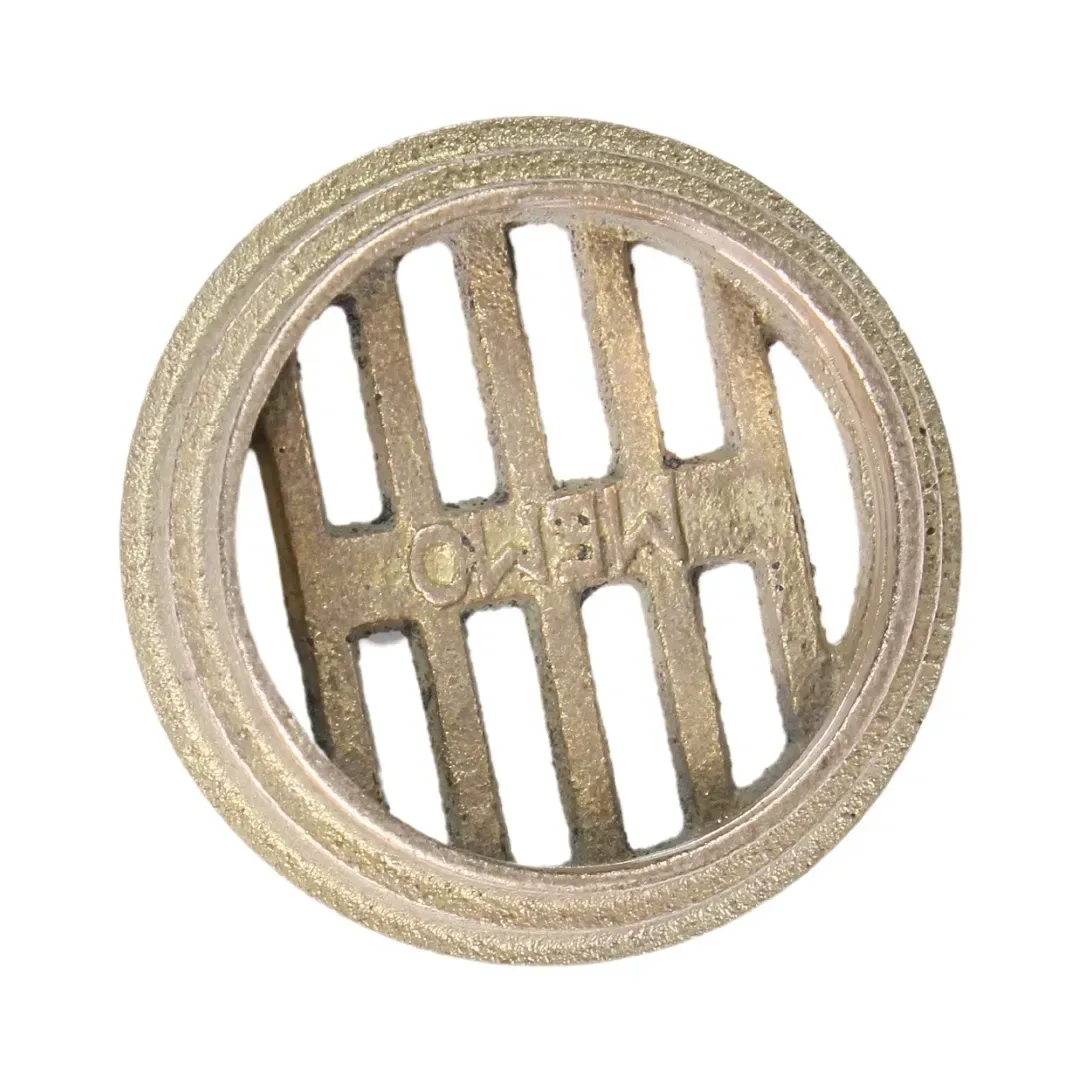 SUMIDERO DE BRONCE REDONDO PESADO 2'' WERKEN4