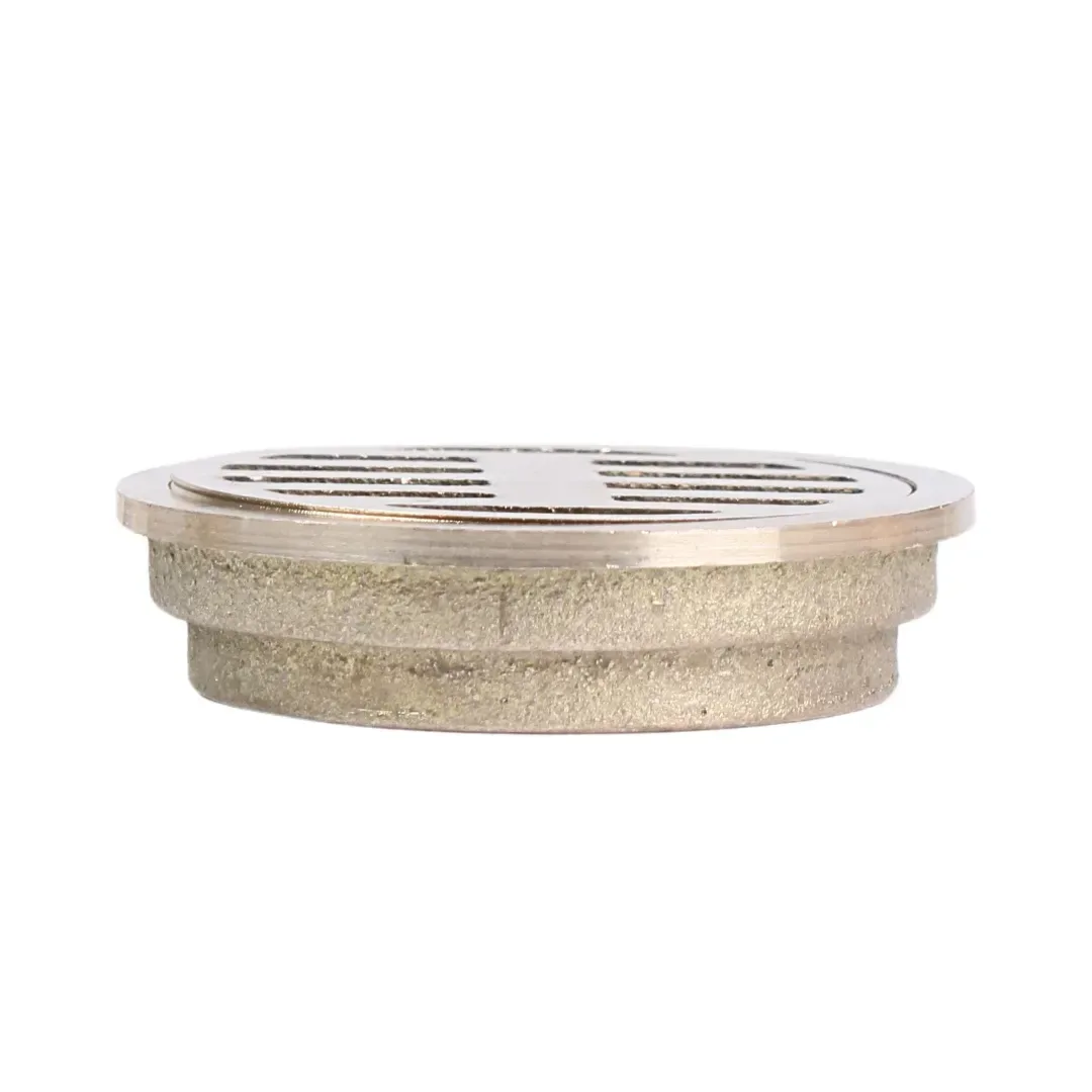 SUMIDERO DE BRONCE REDONDO PESADO 2'' WERKEN5