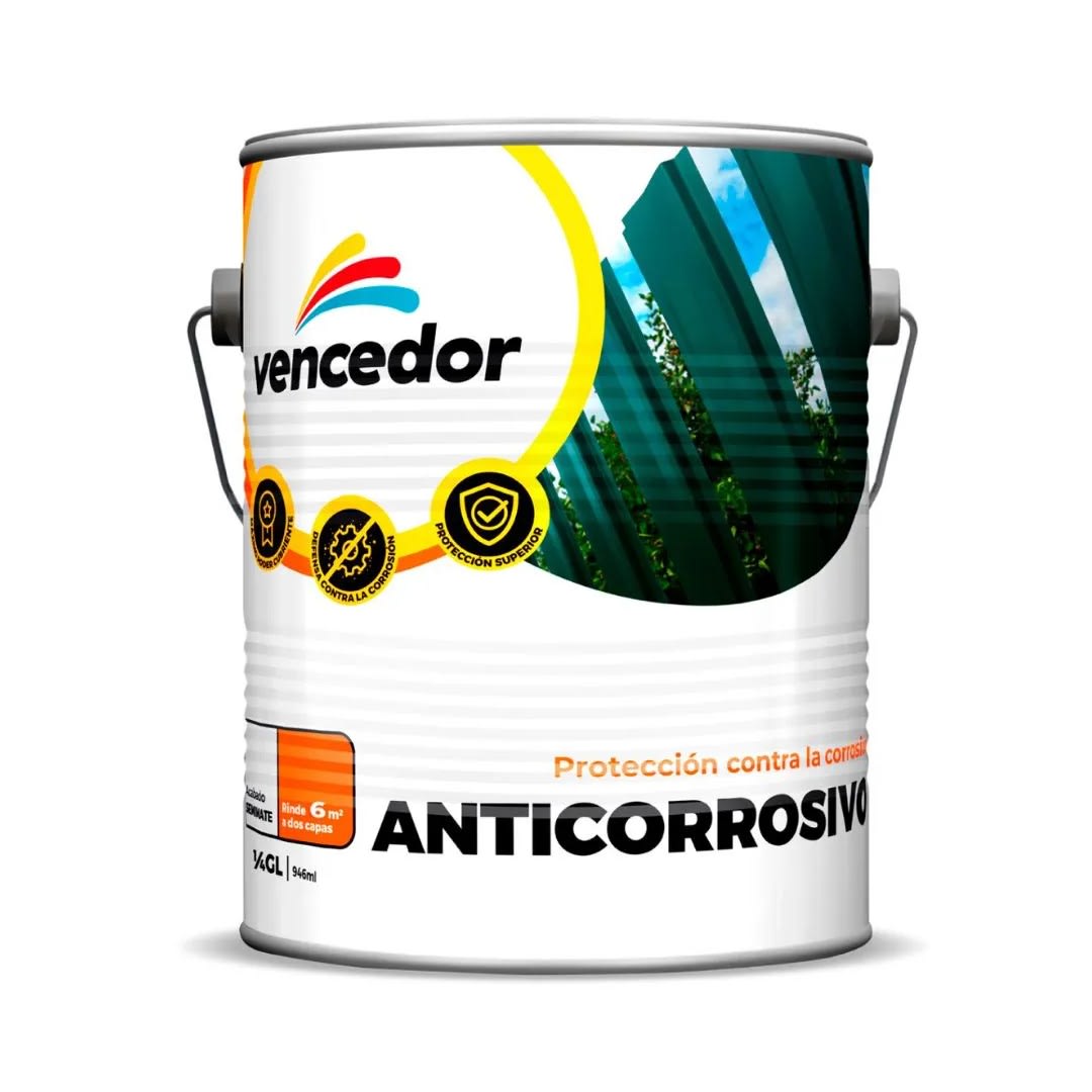 ANTICORROSIVO BLANCO 1/4 GALON VENCEDOR1