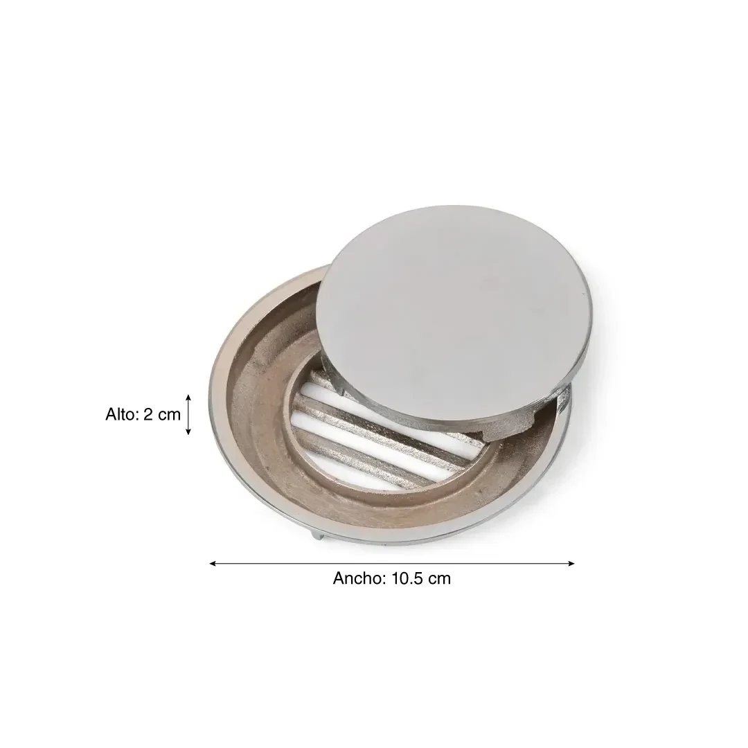 TRAMPA CAMPANA BRONCE CROMADO 4'' WERKEN2