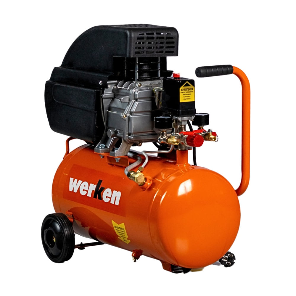 COMPRESORA 2HP 24 LITROS WERKEN