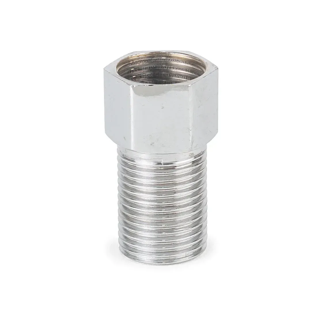 ACOPLE LARGO BRONCE CROMADO 1/2'' WERKEN