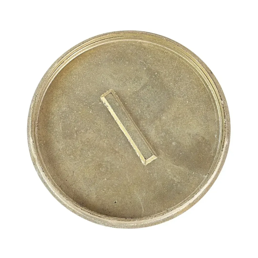 REGISTRO DE BRONCE MODELO PESADO 6'' ACCESORIO DE SEGURIDAD PARA TUBERÍAS DE DESAGÜE WERKEN4