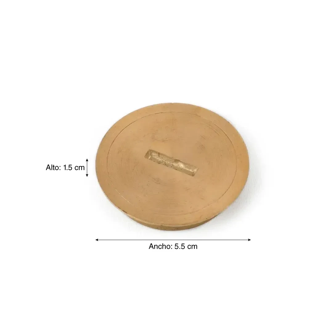 REGISTRO + SUMIDERO MODELO 2'' EN BRONCE ORO WERKEN2