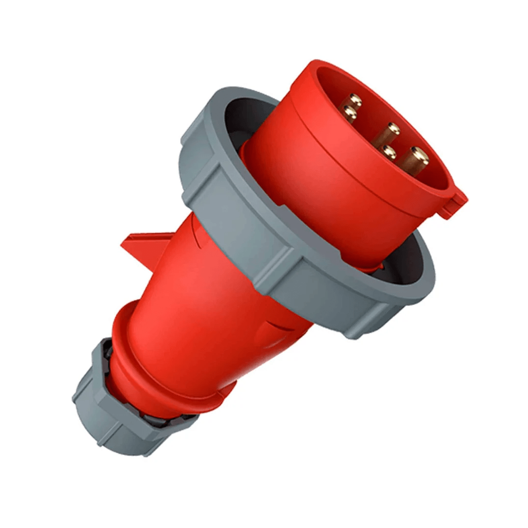 ENCHUFE 16AMP 3P+N+T 415V ROJO 6H IP67 288 MENNEKES1