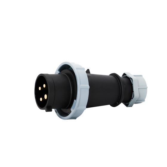 ENCHUFE 32AMP 3P+T 500V NEGRO 7H IP67 MENNEKES3