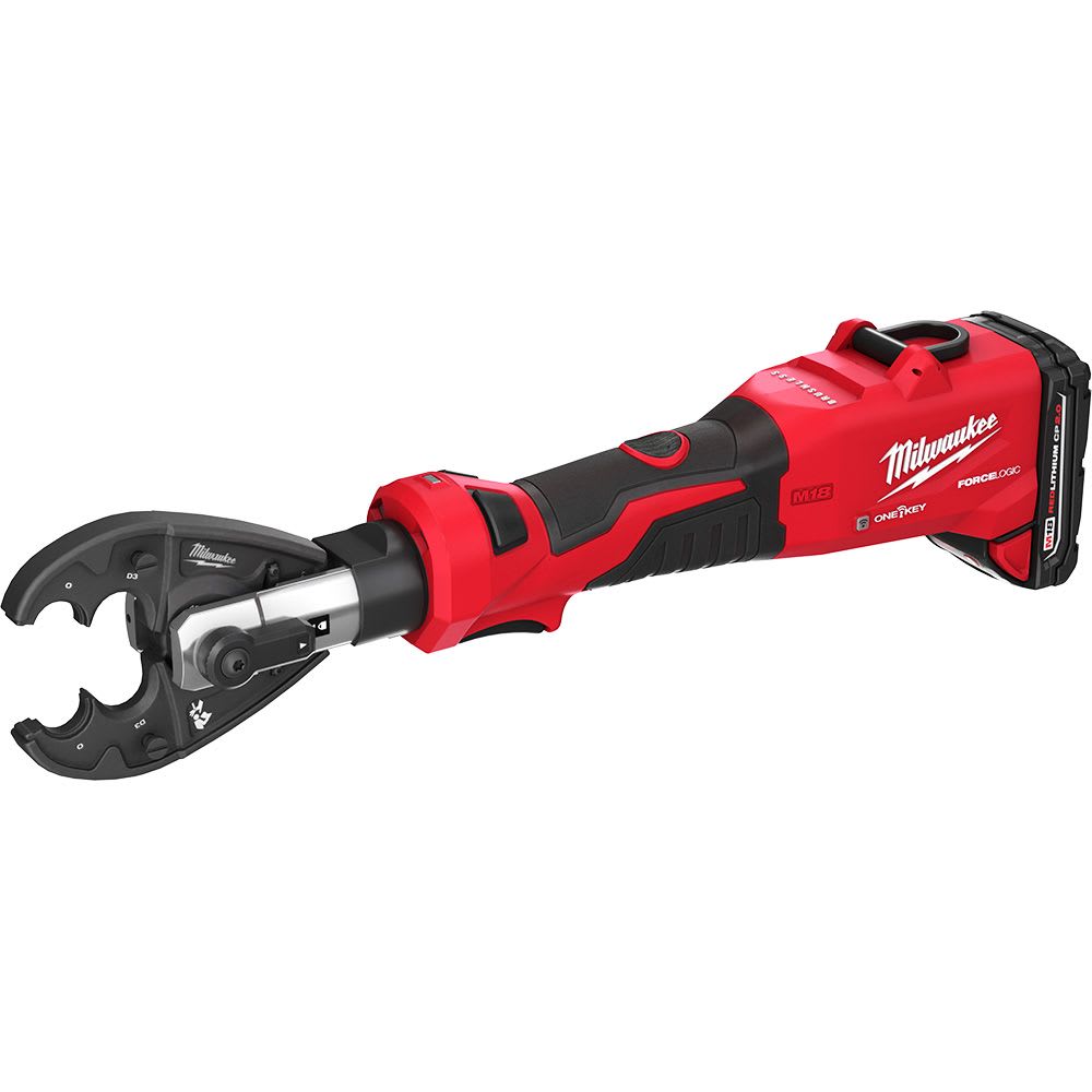 PRENSA TERMINAL M18 FORCE LOGIC 6TN DADO TIPO W/ O-D3 2978-22O MILWAUKEE