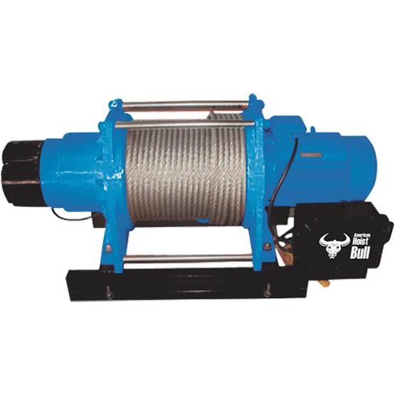 WINCHE ELECTRICO 3.5T MODELO WPS3.5 VELOCIDAD:10M/MIN 143MTS AMERICAN BULL