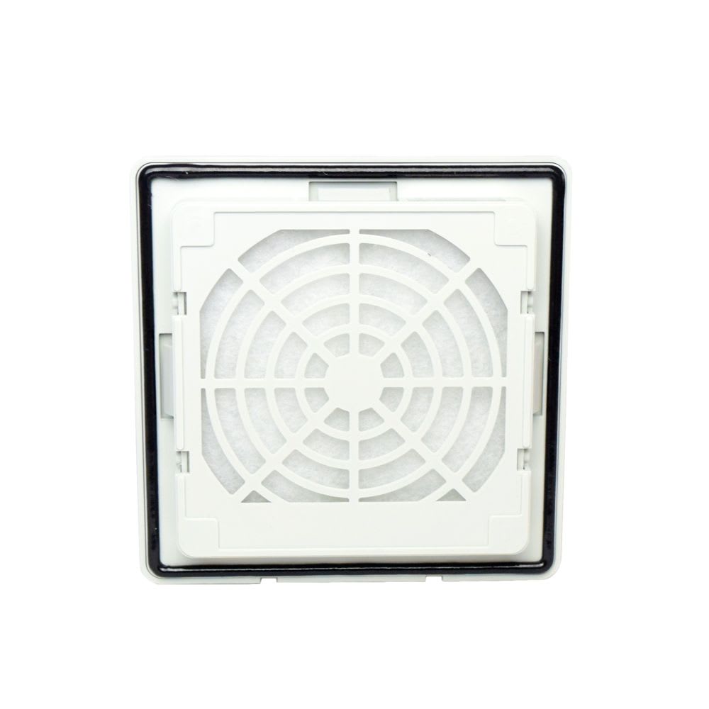 REJILLA DE SALIDA PARA VENTILACION 109X109X21MM IP54 CON FILTRO FK5521.300 LINKWELL2