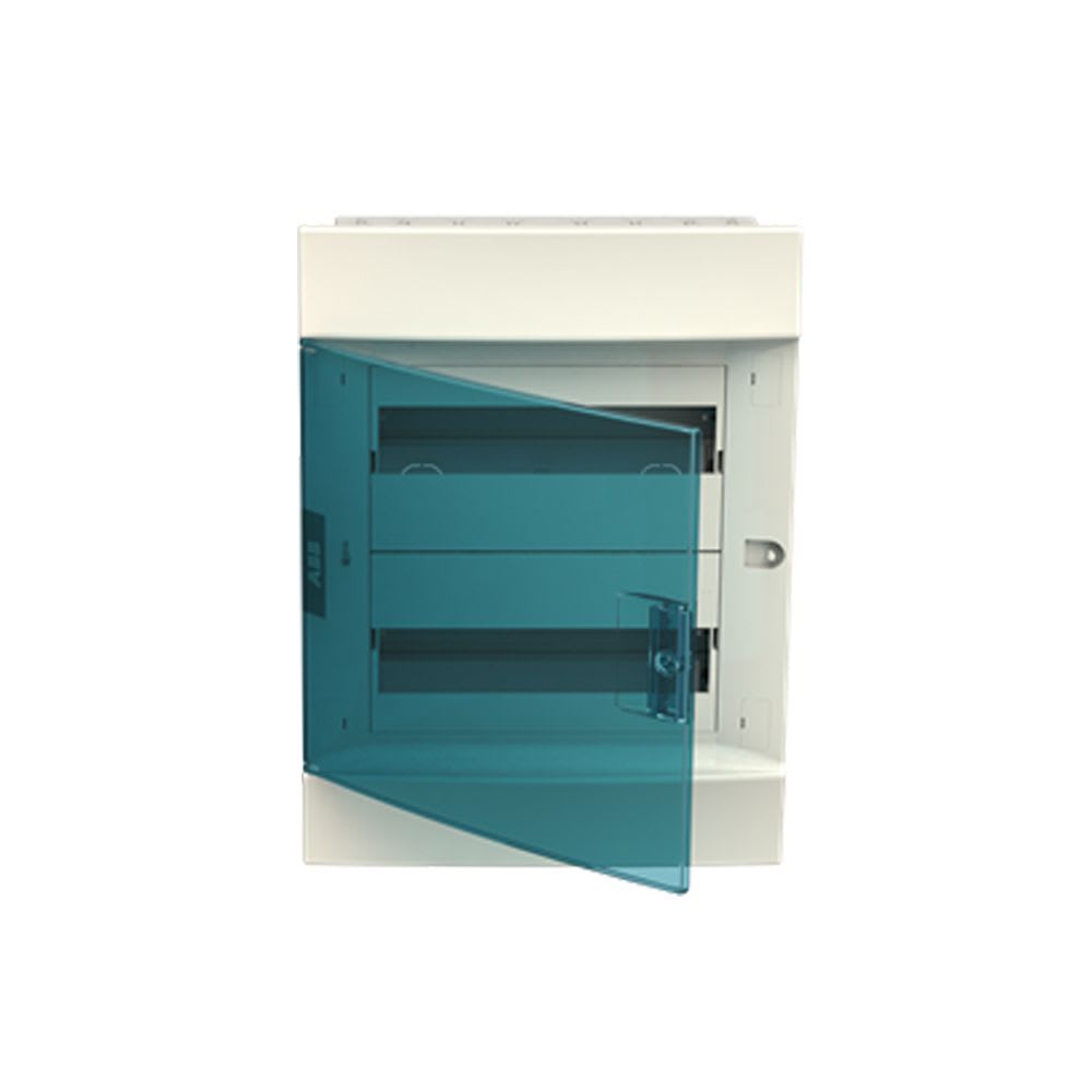 TABLERO P/EMPOTRAR DE TERMOPLASTICO 36 DIN 430X435X108MM CON PUERTA 1SLM004100A1206 ABB